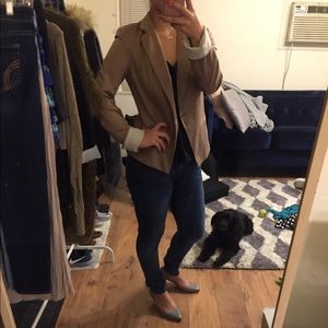 Tan blazer